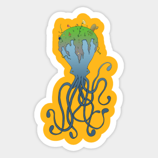 Octopus's Garden Sticker